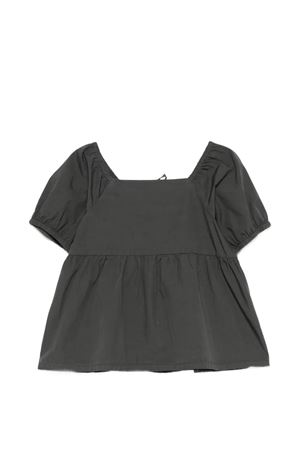 gray cotton top ZHOE & TOBIAH KIDS | RMY8367